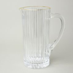 Astra Gold: Jug 1,2 l Brocca Timeless, crystal, Golden Rim decor