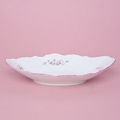 Růžová linka: Koš na chléb a pečivo 34 cm, Thun 1794, karlovarský porcelán, BERNADOTTE růžičky