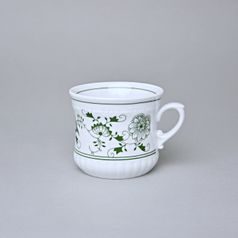 Mug 260 ml, Green Onion Pattern, Cesky porcelan a.s.