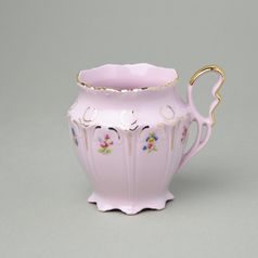 Hrnek horní rozšíření 0,32 l, Lenka II 247, Růžový porcelán z Chodova