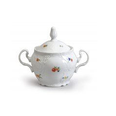 Sugar bowl 300 ml, Thun 1794 Carlsbad porcelain, BERNADOTTE hazenka
