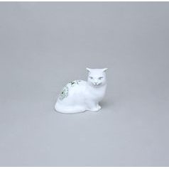 Kitty sitting 6,6 cm, Original Green Onion pattern