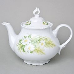Konev čajová 1,2 l, Thun 1794, karlovarský porcelán, CONSTANCE 80262 kopretiny