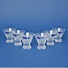 Sake Tumbler set 6 pcs., 45 ml, decor 500PK, Bohemia Crystal, GLASSPO