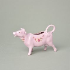 Creamer - cow 14,5 x 9 cm, decor 158, 70 ml, Leander 1907, rose china