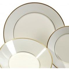 Lea ivory gold: Plate dining 27 cm, Thun karlovarský porcelán