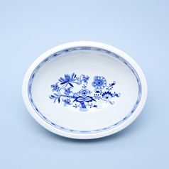 Bowl for baking oval middle 21,5 x 18,3 cm, h.7,5 cm, Original Blue Onion Pattern