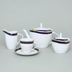 Čajová souprava pro 6 osob, Thun 1794, karlovarský porcelán, SYLVIE 85017