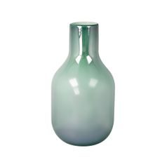 Vase Silver Stone 17,5 / 17,5 / 34 cm, glass, Goebel