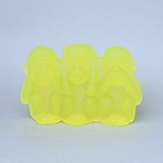 Tři opice (uranové sklo), Sklárna Janov