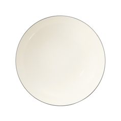 Talíř hluboký 21 cm, Savona fine diamond se šedou linkou, porcelán Seltmann