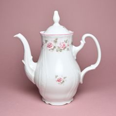 Pink line: Coffee pot 1,2 l, Thun 1794 Carlsbad porcelain, BERNADOTTE roses