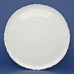 Cake plate 32 cm, Thun 1794, karlovarský porcelán, BERNADOTTE ivory