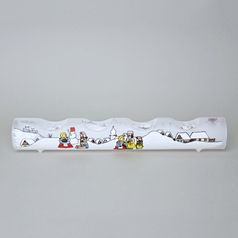 Advent candle holder for 4 tea candles "Czech winter 1918", Mija Decorations