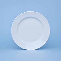 Plate flat 21 cm, White, Cesky porcelan a.s.