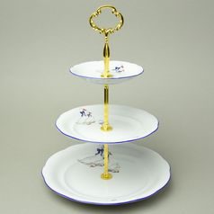 Goose: Cake stand 3 pcs. 34 cm, Mary-Ann, Leander Loučky