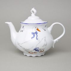 CONSTANCE Goose: Tea pot 1,2 l, Thun 1794, karlovarský porcelán