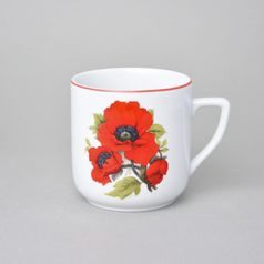 Mug Pětka 0,38 l, Poppies, Český porcelán a.s.