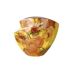 Vase V. van Gogh - Sunflowers, 33 / 16,5 / 29 cm, Porcelain, Goebel