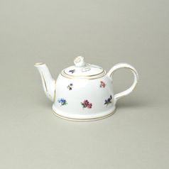 Konvice čajová M s víčkem a sítkem 0,35 l, házenka rakouská, Český porcelán a.s.