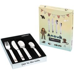 Children´s cutlery Anouk 21 / 16 / 2.5cm, stainless steel, Goebel