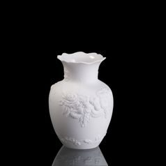 Vase 16,5 cm Flora, Bisque china, Kaiser 1872, Goebel