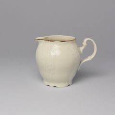Mlékovka 250 ml, Thun 1794, karlovarský porcelán, BERNADOTTE ivory + zlato