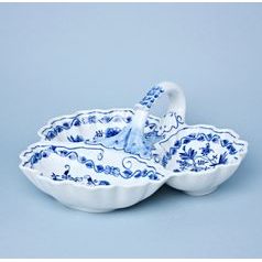 3-Compartment dish 30 cm, Original Blue Onion Pattern