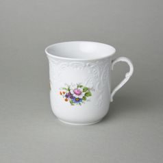 Mug 360 ml Opera, colorful flowers, Český porcelán a.s.