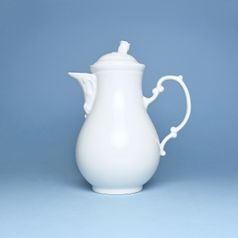 Coffee Pot with a lid 0,6 l, White Porcelain, Cesky porcelan a.s.