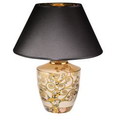 Table lampe Gustav Klimt - Tree of Life, 40 / 40 / 47,5 cm, Porcelain, Goebel