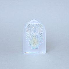 Paperweight/plaque JESUS, Glassworks Janov