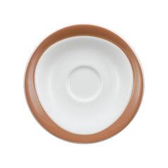 Saucer 13,5 cm espresso, Trio Karamel 23601, Seltmann porcelain