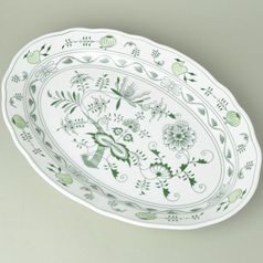 Mísa oválná 43 cm, zelený cibulák, Český porcelán a.s.