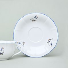 Saucer ZC1 (mirror) 15,5 cm, Goose, Český porcelán a.s.