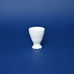 Egg cup, Thun 1794 Carlsbad porcelain, BERNADOTTE white