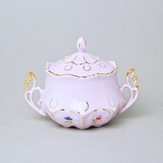 Cukřenka 250 ml, Lenka 247, Růžový porcelán z Chodova