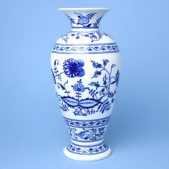 Blue Onion: Vase 29 cm, Leander Loučky