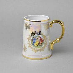 Pitcher 500 ml, The Three Graces, Royal Czech porcelain
