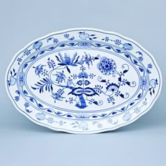 Oval dish 43 cm, Original Blue Onion Pattern