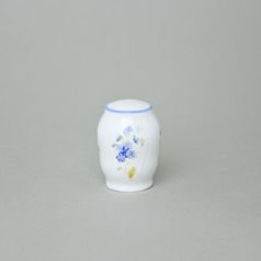 Pepper shaker, Thun 1794 Carlsbad porcelain, BERNADOTTE Forget-me-not-flower
