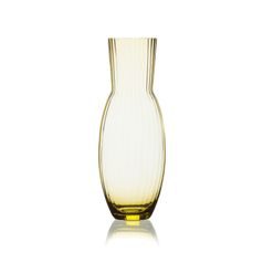 Crystal Carafe / Vase 1350 ml, Citrin - Tethys, Kvetna 1794 Glassworks