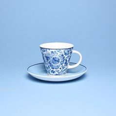Cup espresso 90 ml  plus  saucer 135 mm, Thun 1794 Carlsbad porcelain