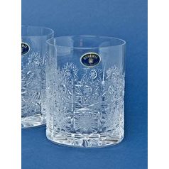 Whisky / cognac glass 330 ml, 500PK cut, Crystal Bohemia