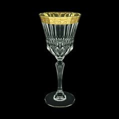 Astra Gold: Sklenice na víno 280 ml, 21,4 cm, křišťál + zlato, Romance Golden Classic Decor