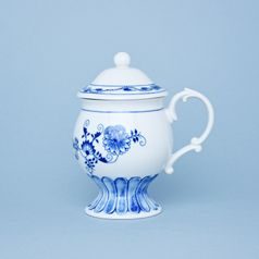 Mug Kveta with Lid, 280 ml, Original Blue Onion pattern