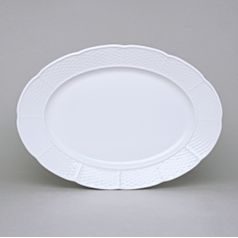 Dish oval 30 cm, Thun 1794, karlovarský porcelán, NATÁLIE white