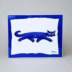Cooking mat 20 x 25,5 cm, Kitty, Miroslav Oliva, Cesky porcelan a.s.