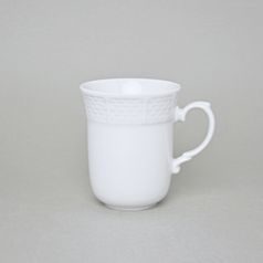 Mug 0,25 l, Thun 1794 Carlsbad porcelain, Natalie white