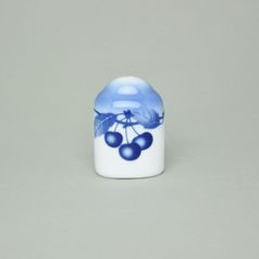 Pepper shaker, Thun 1794 Carlsbad porcelain, BLUE CHERRY